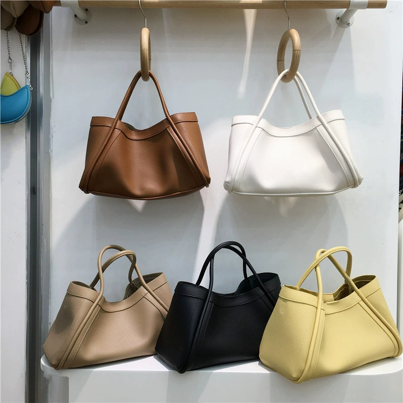 Маленький грязный шкаф, большая вместительная ручная сумка-тоут в корейском стиле, модная простая сумка через плечо на одно плечо для мамы и дочки