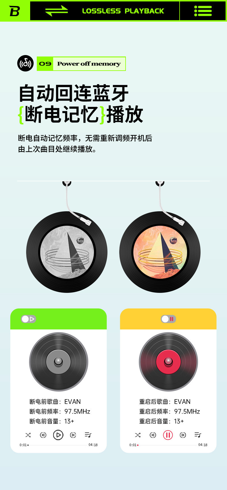 T58 Car Bluetooth Mp3 Player Pd30W+Qc18W Car Bluetooth Fm Player with Colorful Ambient Lights