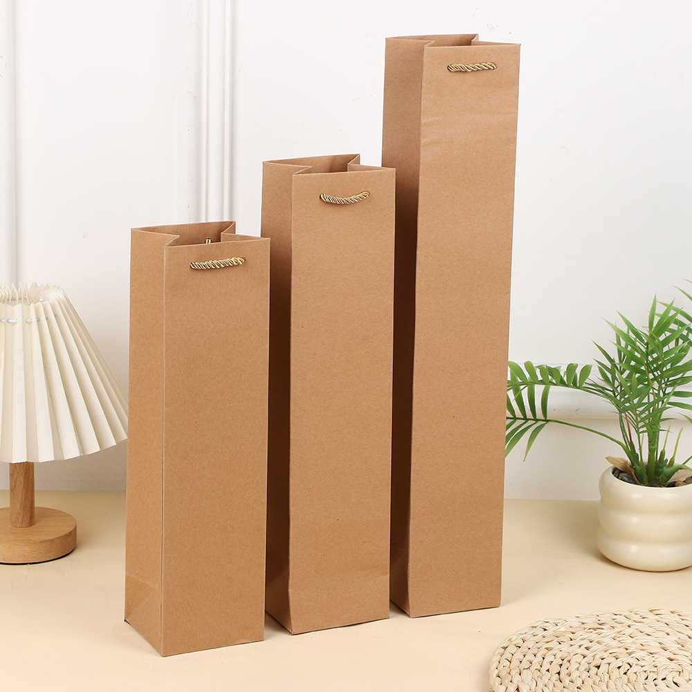 牛皮纸袋纸质手提袋圣诞包装袋礼品袋服装礼品袋环保时尚手提袋