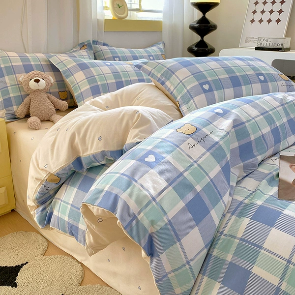 Cotton, with little bears, 100% cotton