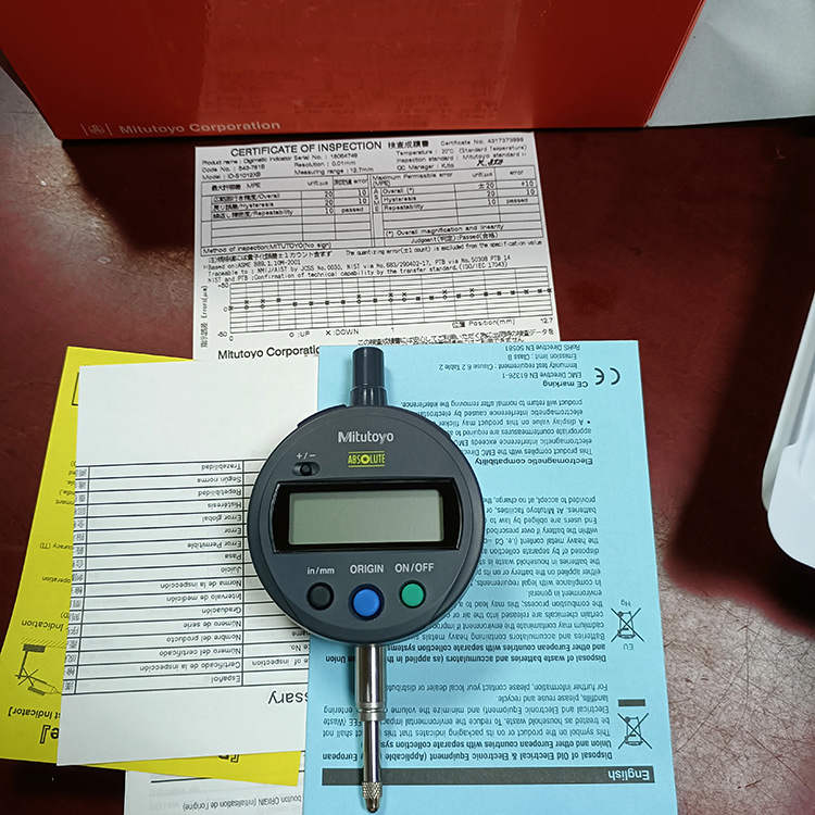 原装进口数显百分表543-782B日本三丰Mitutoyo深度测量543-781B