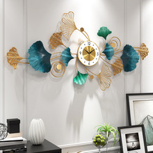 客厅挂钟新中式个性创意艺术现代简约壁饰轻奢时尚餐厅装饰墙壁表
