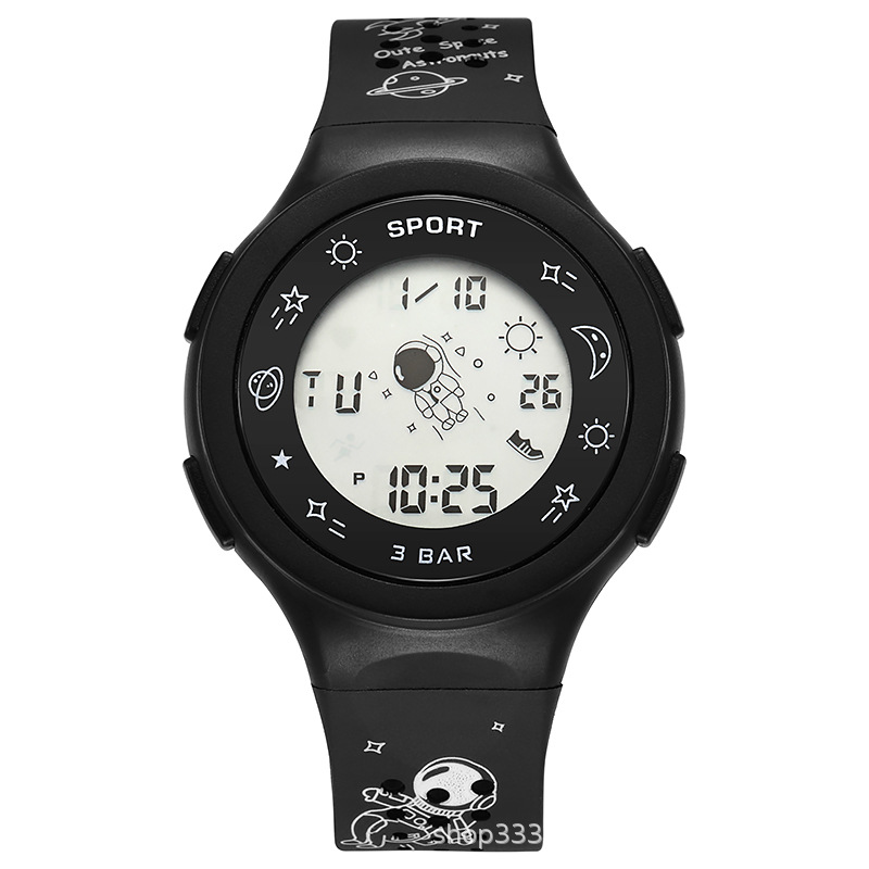 Reloj Comercio exterior nuevo reloj deportivo correa de acero de la aleación de los hombres reloj de cuarzo luminoso reloj de los hombres de moda