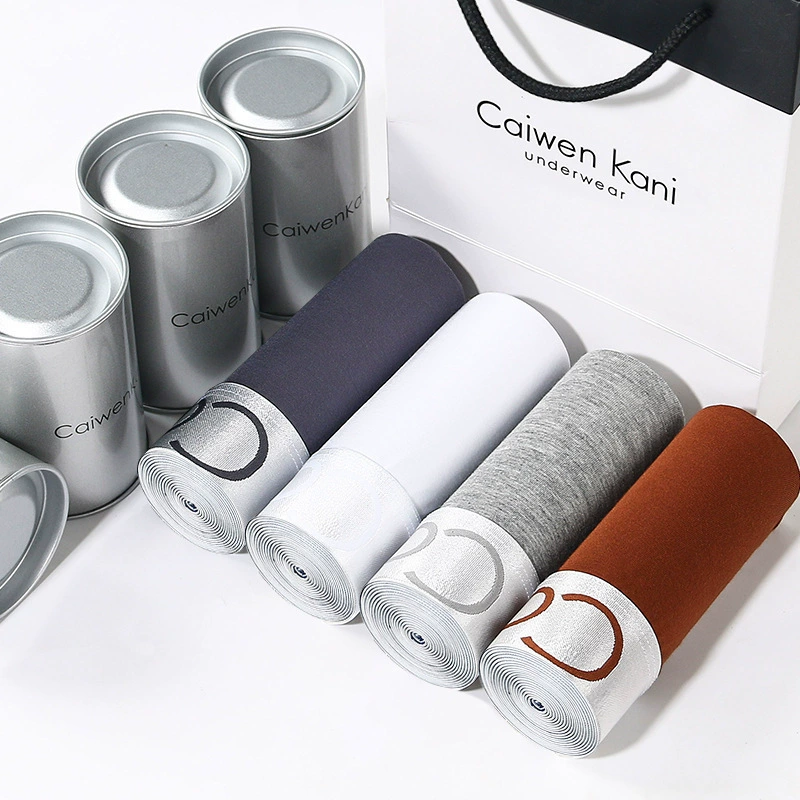 Cotton Pants (Caiwen Kani) Breathable Trousers, Plus Size, Gift Box Sets, M–3XL