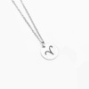 Necklace stainless steel for beloved, zodiac signs, pendant, accessory