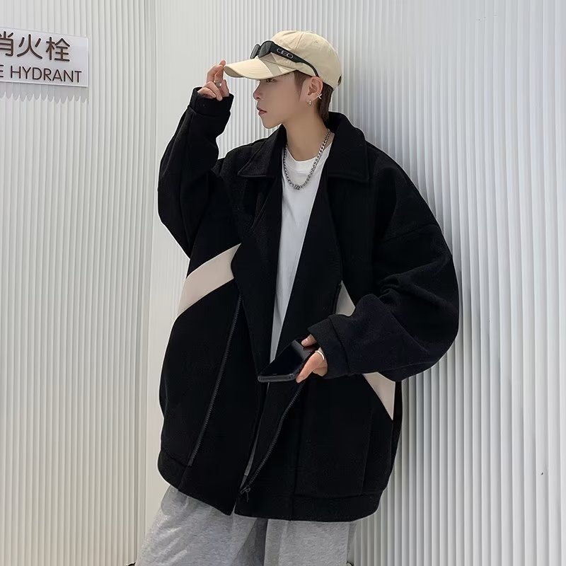 Chaqueta de todo fósforo 2024 para hombres, primavera y otoño, chaqueta de marca de moda coreana, otoño casual para hombres, ropa para jóvenes estudiantes