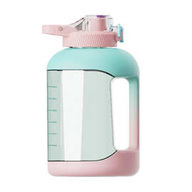 Tritan吨吨桶1.5L户外运动水杯2.5L大容量塑料健身专用水壶手提