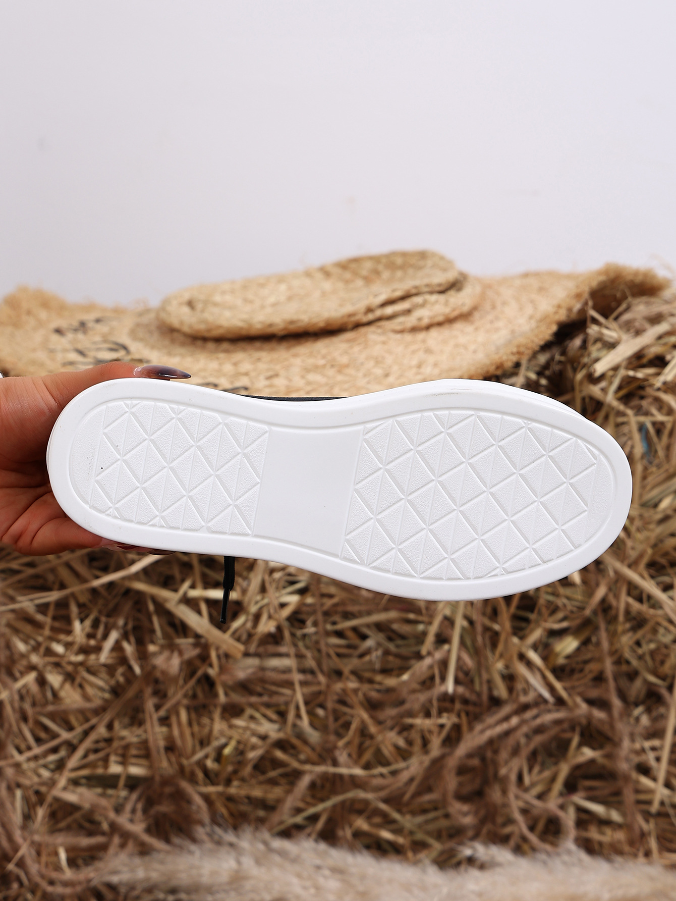 Women's Lace-up Casual Trainers For Women Round Toe Thick Sole_voghion.com
