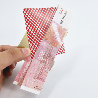 G0408 牌穿钞票 扑克穿钞KingMagic钱币魔术道具批发儿童魔术玩具|ru