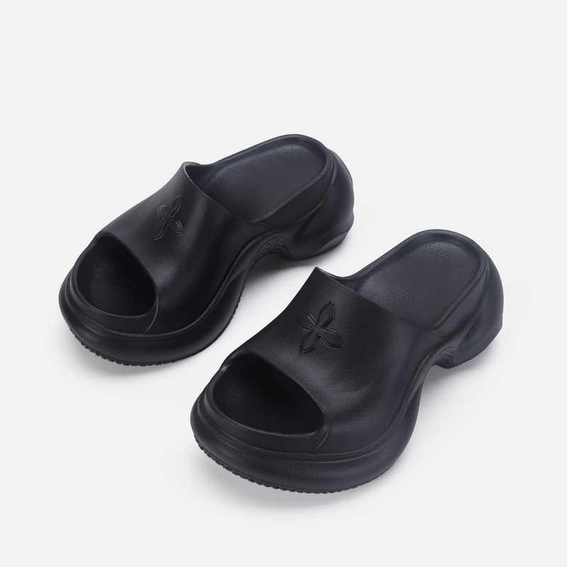 Cross-border Explosions Cruciferous Thick Slippers Women's Outwear New EVA Hole Shoes Casual Beach Wedge Sandals Women Cross-border Explosions Cruciferous Thick Slippers Women's Outwear New EVA Hole Shoes Casual Beach Wedge Sandals Women