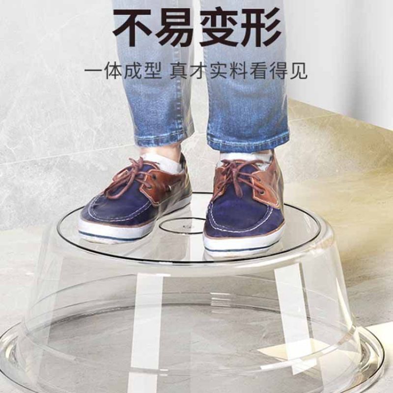盆子脸盆大号加厚透明塑料水盆洗菜洗脸家用洗衣洗脚小号婴儿儿童|undefined