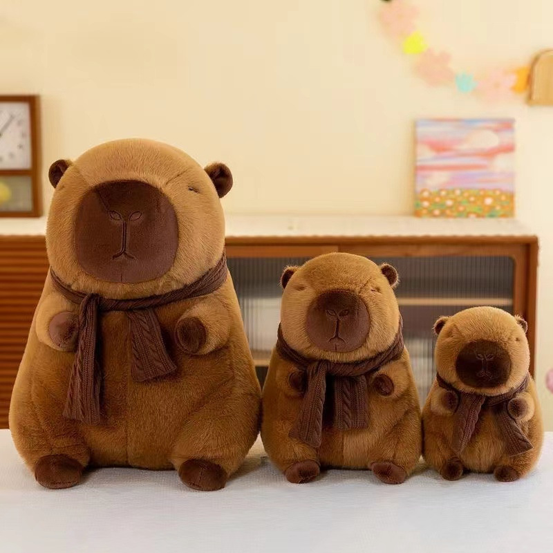 ネットセレブ かわいいカピバラ 鼻水ぬいぐるみ カピバラ人形 醜いかわいいカピバラ人形 ぬいぐるみ|undefined