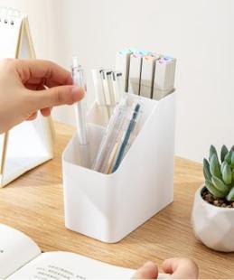 Pen Holder brush color pen marker desktop stationery storage box boys and girls desk rack bucket children ins