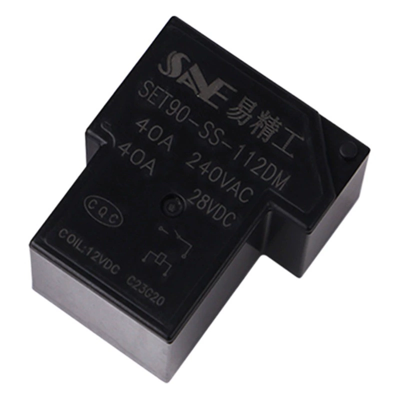 Реле Sanyi SET90-SS-124DM40A, стандартное, высокомощное, для бытовых электромобилей