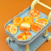 Realistic small food play, resin with accessories, universal fridge magnet, handmade, bread, wholesale