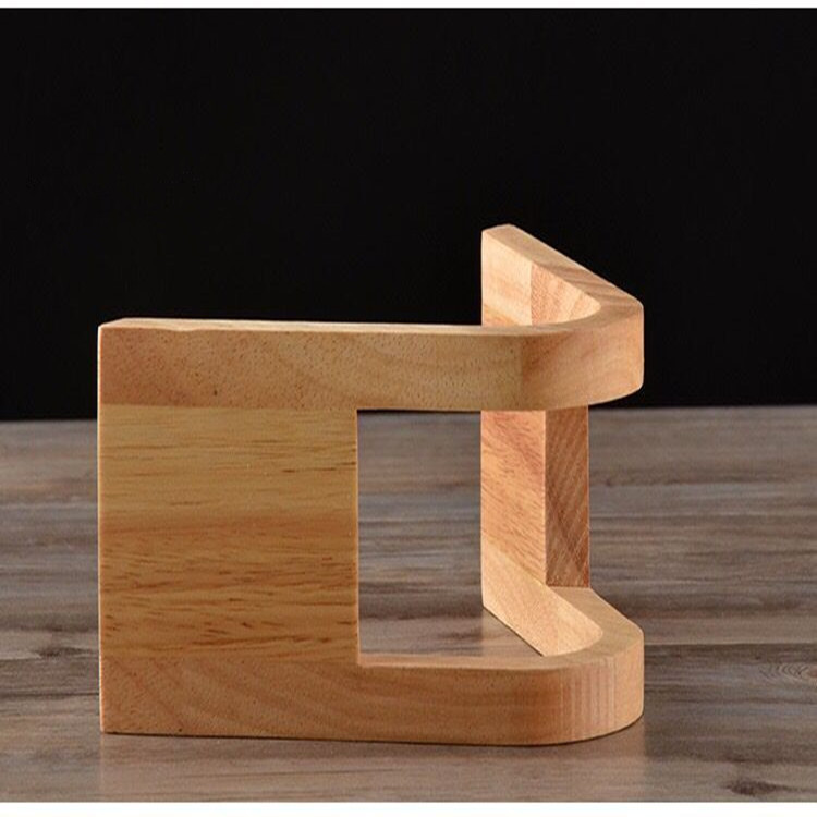 V-shaped wooden filter paper holder 2