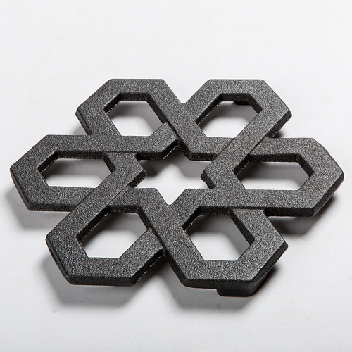 Cast Iron Insulating Mat, Cast Iron Integrated Iron Railing Insulating Mat, Heatproof Table Mat, Desktop Ornament