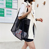 Brand one-shoulder bag for leisure, capacious shopping bag, 2022
