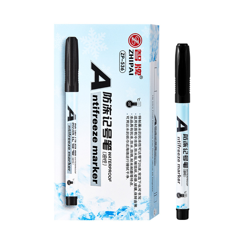 Anticongelante envasado refrigeración fresco marcador de refrigeración anticongelante marcador de refrigeración impermeable secado rápido congelador al por mayor