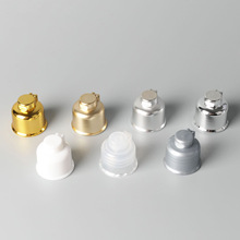 厂家新款20 24牙电化铝叮当盖28口径UV亚光翻盖化妆品瓶盖 蝴蝶盖