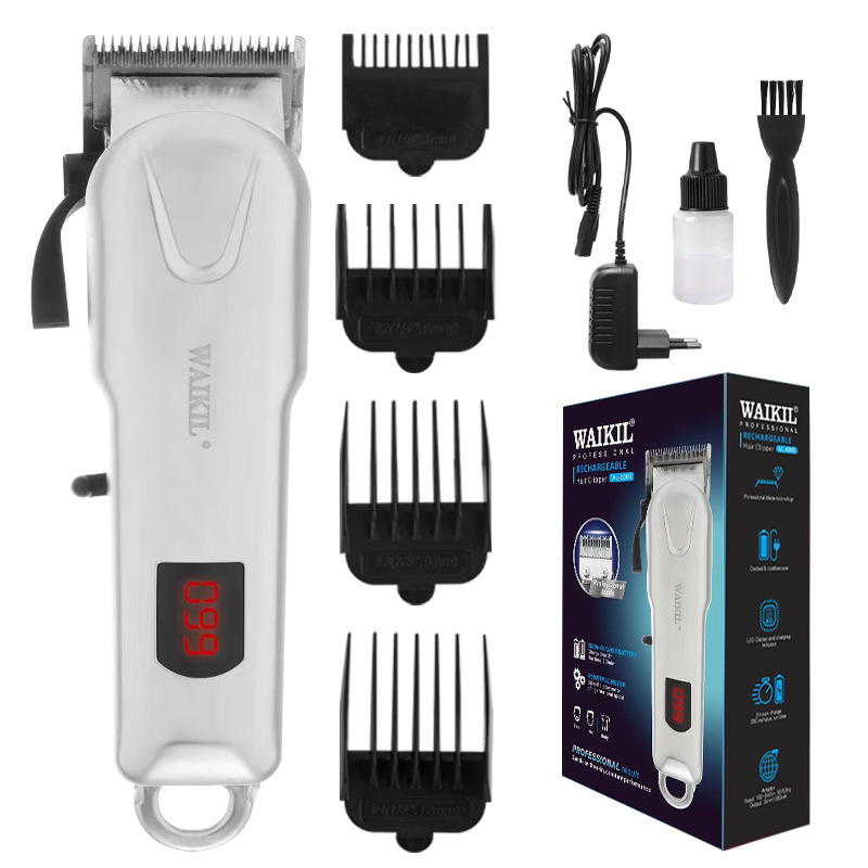 Vízálló elektromos hajvágó USB elektromos hajvágó Elektromos hajvágó digitális kijelzős hajvágó univerzális hajvágó eszköz_voghion.com