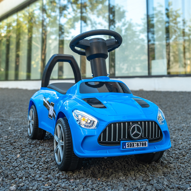 Carro para niños, coche torcido, 1-3 años, coche de juguete para bebés, coche, rueda universal, coche antideslizante