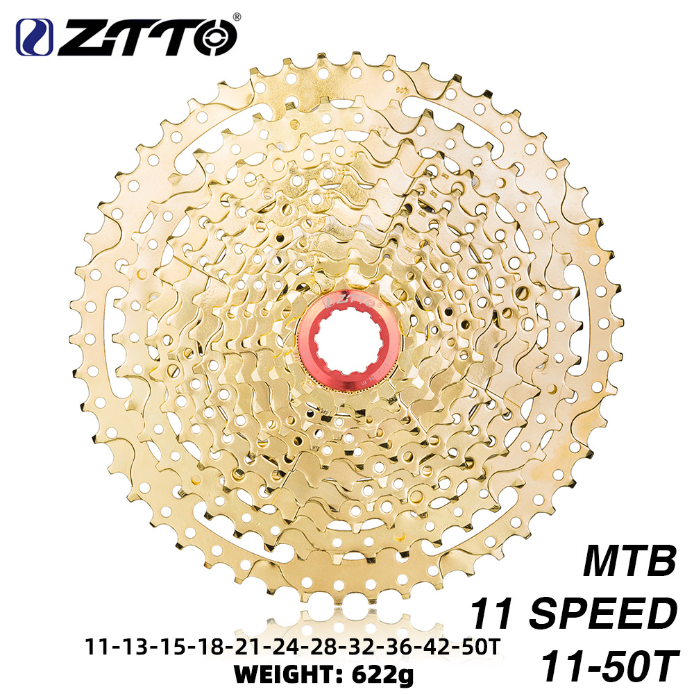 Volante de bicicleta de montaña ZTTO 8910 11 12 velocidades 36 40 42 46 50 52T engranaje de cambio de tarjeta