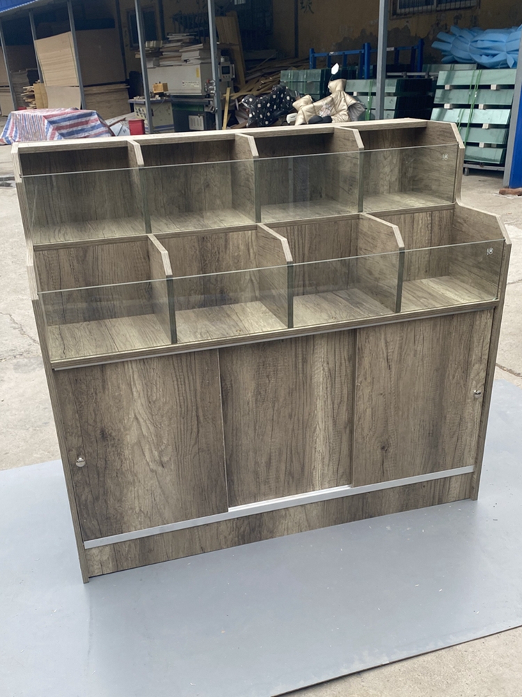 ✅超市散称散装杂粮柜干货架干果柜散称玻璃柜米桶米斗杂粮柜带盖