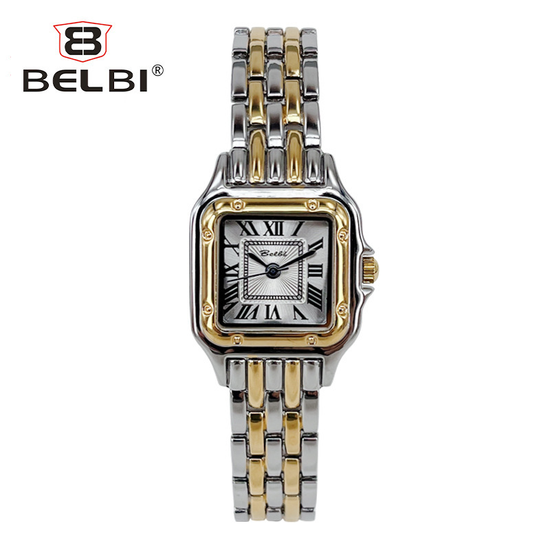 Popular Women's Watch, Cartier-Style Small Square Fashion Watch for Girls, Tiktok and Kuaishou Video Dial