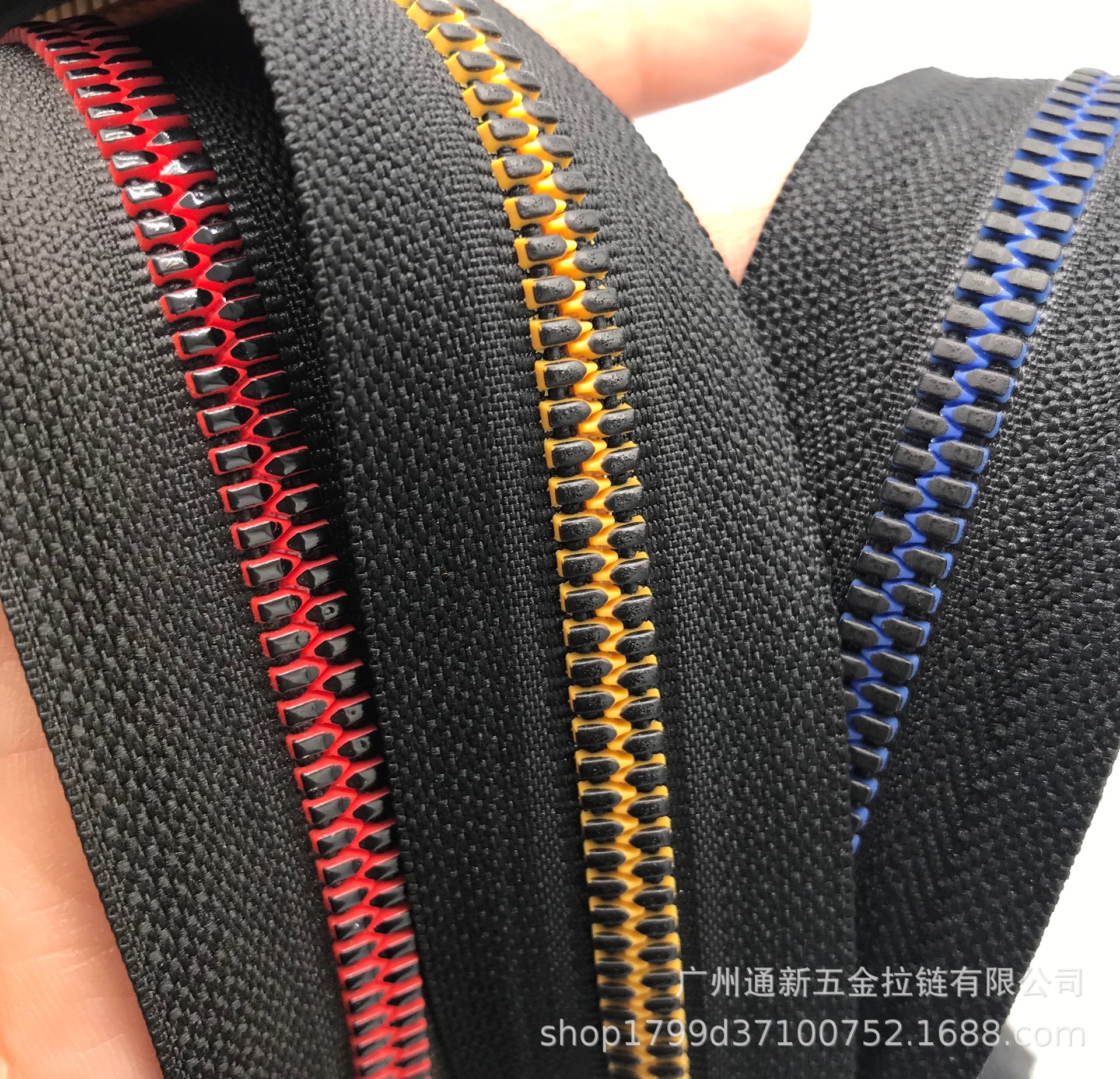 5#号树脂拉链 过油亮光哑光玉米牙双点牙开尾拉链 服装箱包辅料