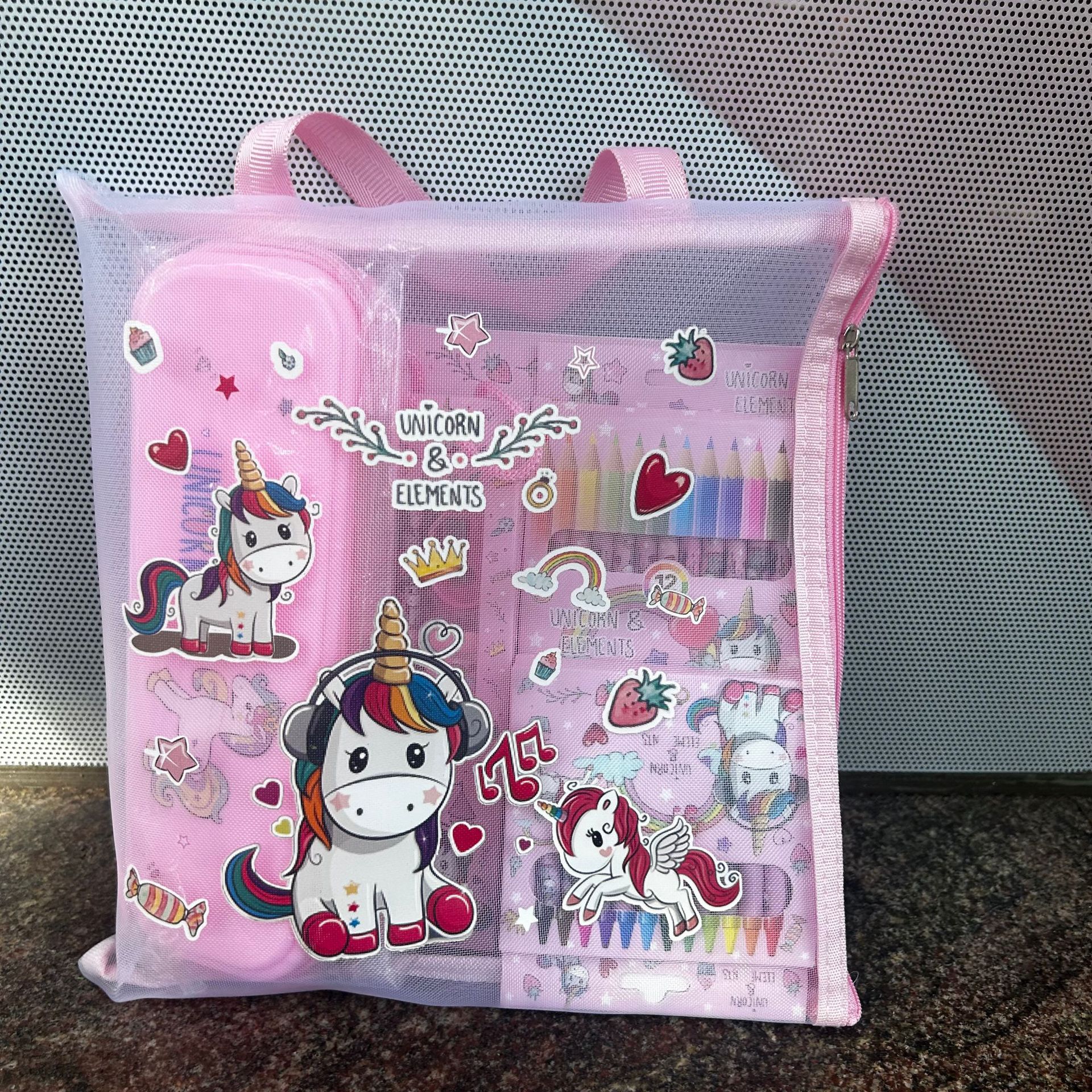 Conjunto de papelería para el Día de los niños, regalo de graduación para jardín de infantes, conjunto con caja de regalo creativa para estudiantes, alta apariencia