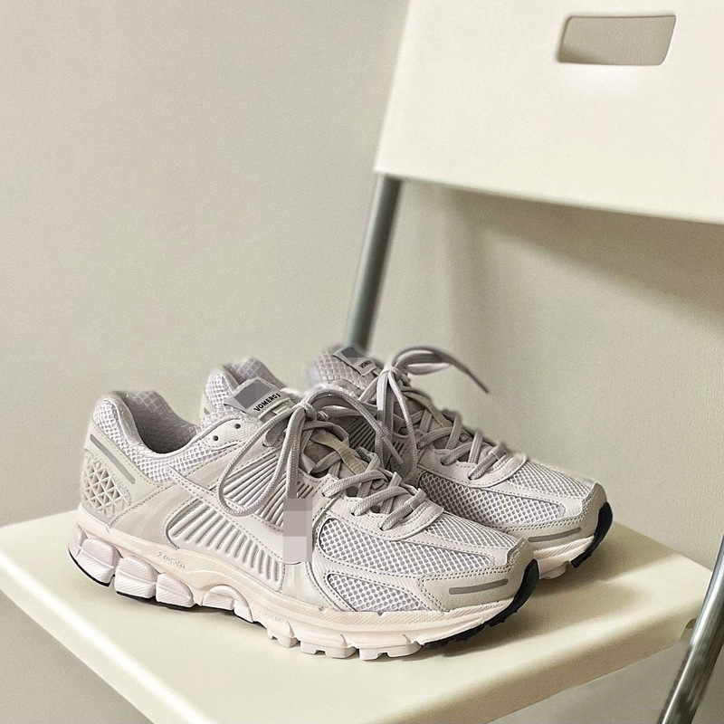 Putian Pure Original High Version Vomero 5 "Oatmeal Tone" Fomolo 5 Generation Retro Sports Jogging Shoes