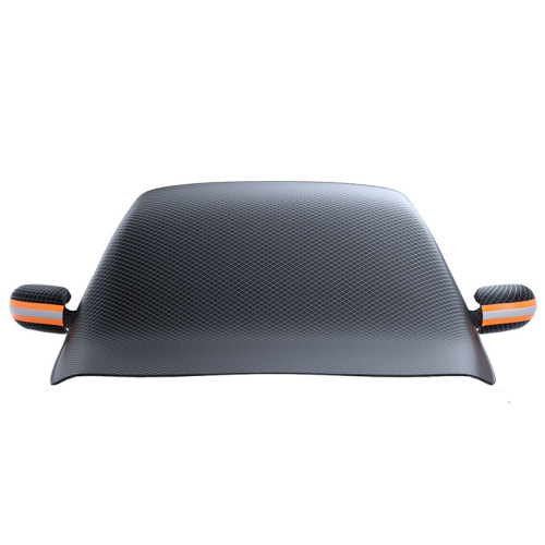 Car snow cover, front windshield, glass sun visor, thickened magnetic snow cover, anti-freeze half-cover car jacket