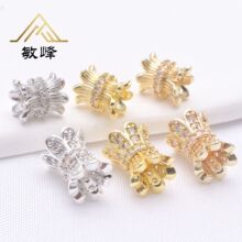 �~�18k�߱�ɫС�U��΢��ʯ�p�滨�л�ñdiy�����Ƭ����Ʒ