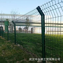 现货批发护栏网 绿色高速公路护栏 园林防护围栏铁丝网