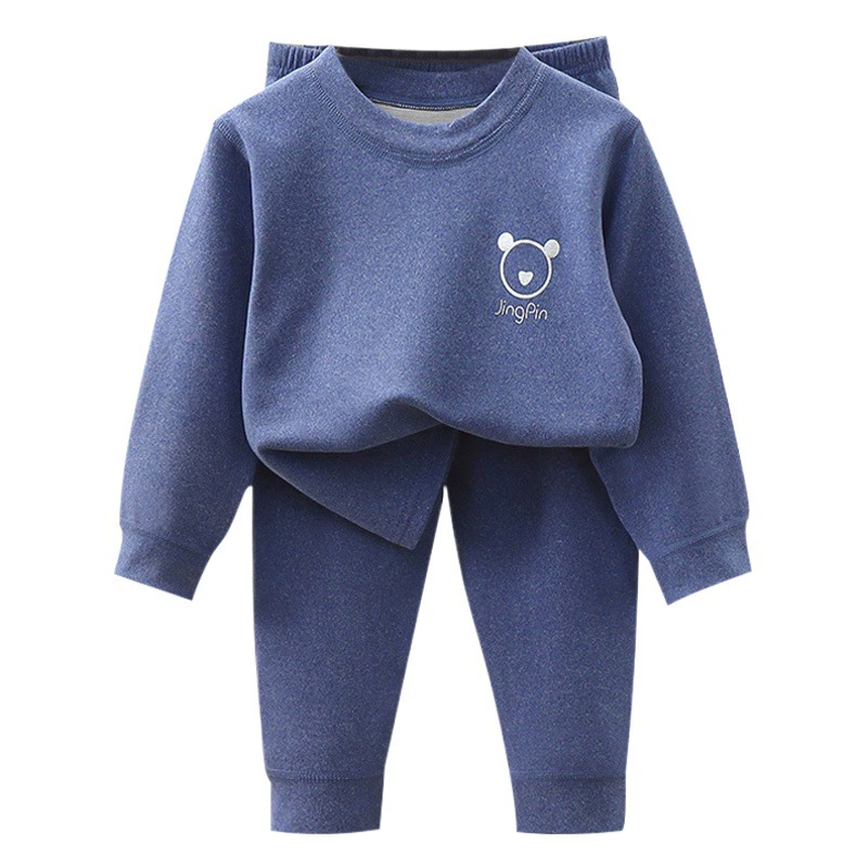 Кашемировый шелковистый шелковистый детский комплект термобелья для мужчин и женщин