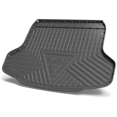 Trunk Mat, Suitable for Nissan - 2020-2025-sylphy-non-classic-model-carbon-fiber-pattern-thickened-version-suitable-for-nissan-sylphy