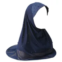 Amazon AliExpress экспорт двухслойные сетчатые бусины для ногтей арабский тюрбан модная шляпа H078