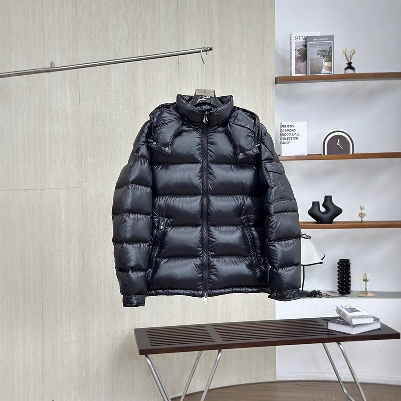 Mengjia Maya Glossy Maya down Jacket for Men and Women, Cold-Proof and Warm Jacket, Mengjia down Jacket 25S