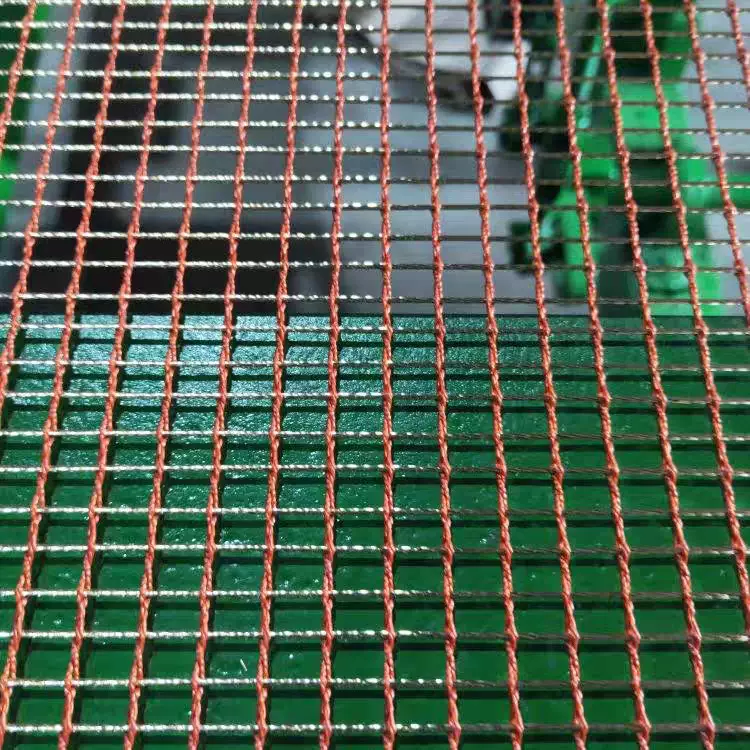 BN系列防撕裂钢网 防撕裂钢帘网聚酯防撕裂网皮带机防护网