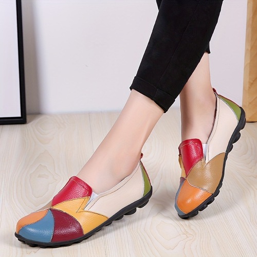 Fall Fashion, PLUS Size Women'S Loafers - Colorful
