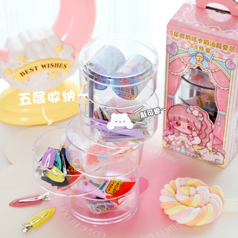 Соус Николь 5-слойный для хранения Goo Card кремовый клей костюм креативный кремовый клей Наклейка DIY материал украшения подарочная коробка