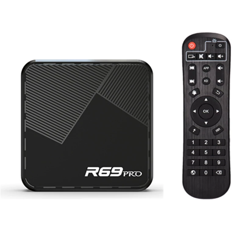 R69 PRO приставка set-top box H728 Android 14, HD box 4GB/64GB, Wi-Fi6