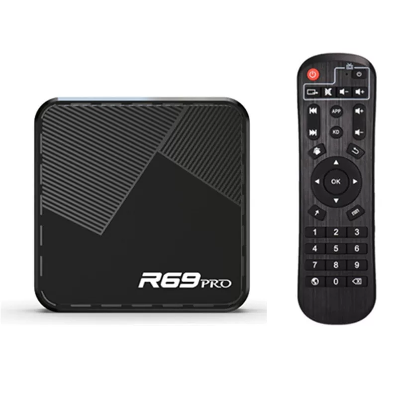 R69 PRO приставка set-top box H728 Android 14, HD box 4GB/64GB, Wi-Fi6