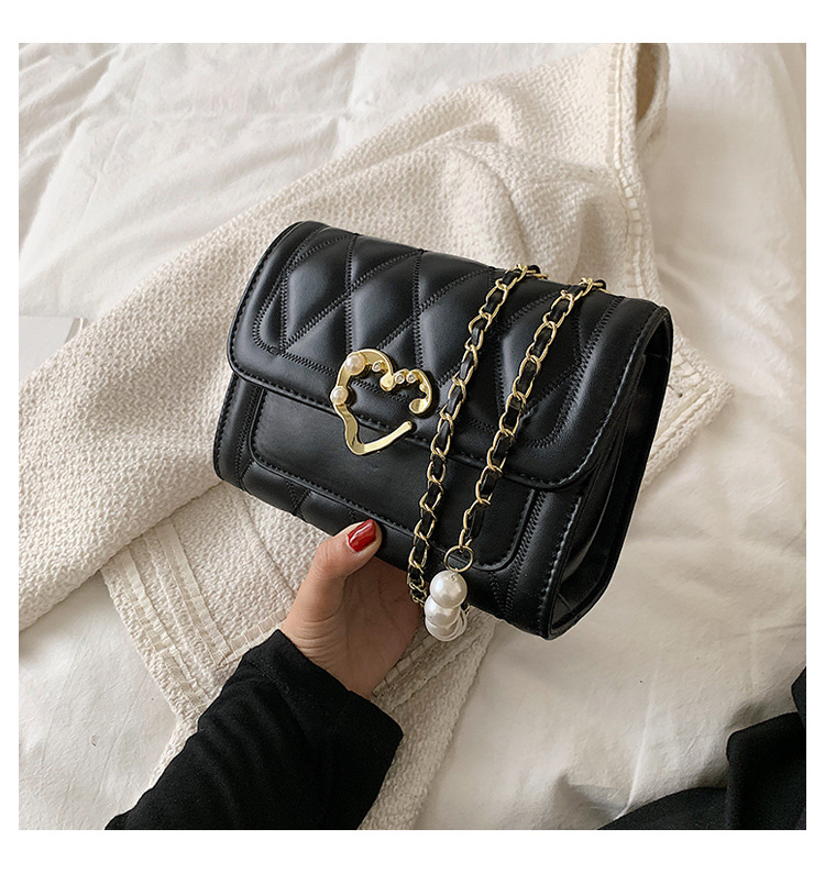 Wholesale Heart-shaped Buckle Messenger Shoulder Small Square Bag Nihaojewelry display picture 81