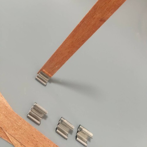 Factory direct supply wood chip candle wick aromatherapy candle wooden wood chip candle wick diy candle material wood wick