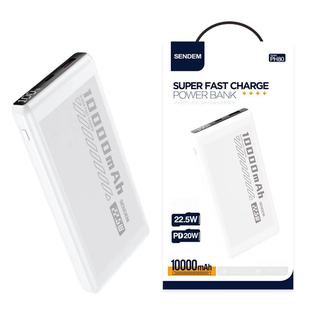 Ccc Certified 10,000 Capacity 3C Ultra-Thin Power Bank 10000 Mah Pd22.5W Super Fast Charging Mobile Power Supply
