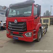 豪沃新款驾驶室10轮后八375马力重型牵引车 土方工程车