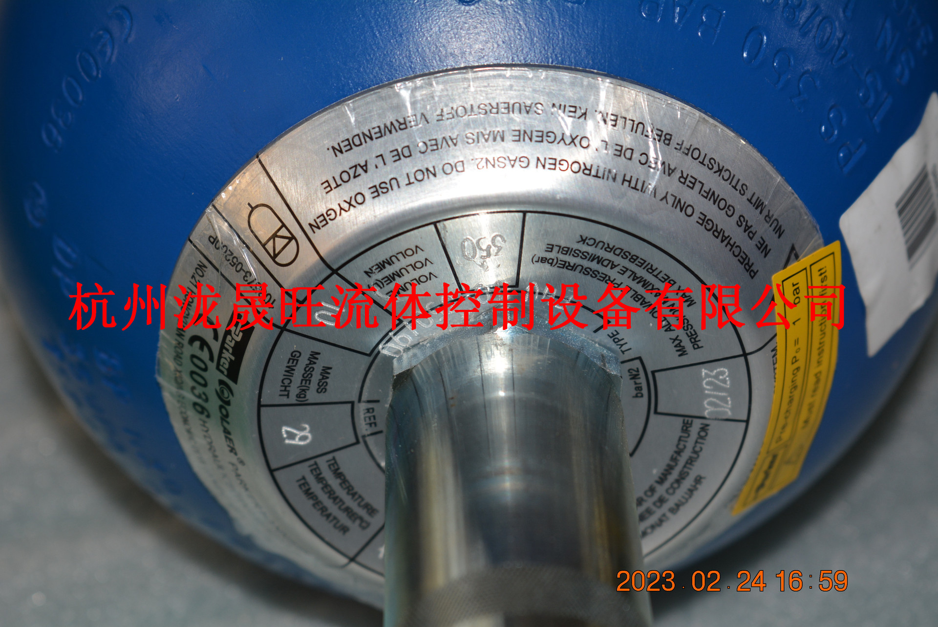 Parker(派克)皮囊式蓄能器EHV10-35090 01125特价供应