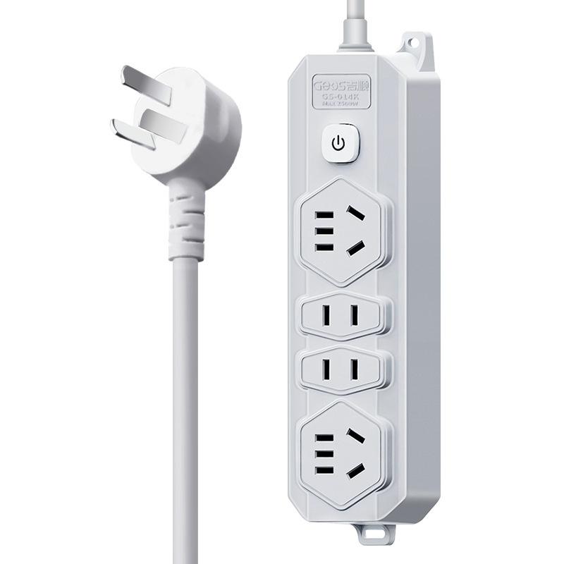 Nuevo estándar nacional 3C enchufe de seguridad ignífugo enchufe de cobre puro enchufe de placa de enchufe antichoque fabricantes al por mayor y minorista enchufe de fila